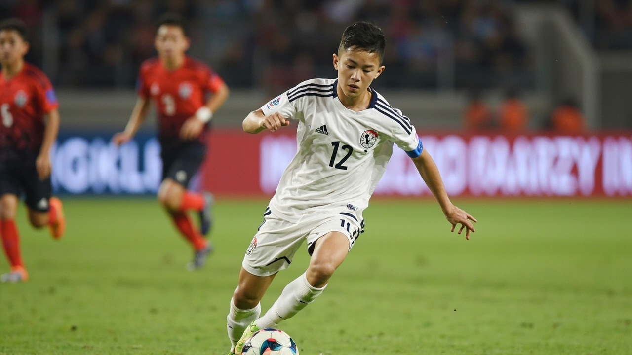 '안주완 동점골' U-17 축구대표팀, 아시안컵서 UAE와 1-1 무승부 |