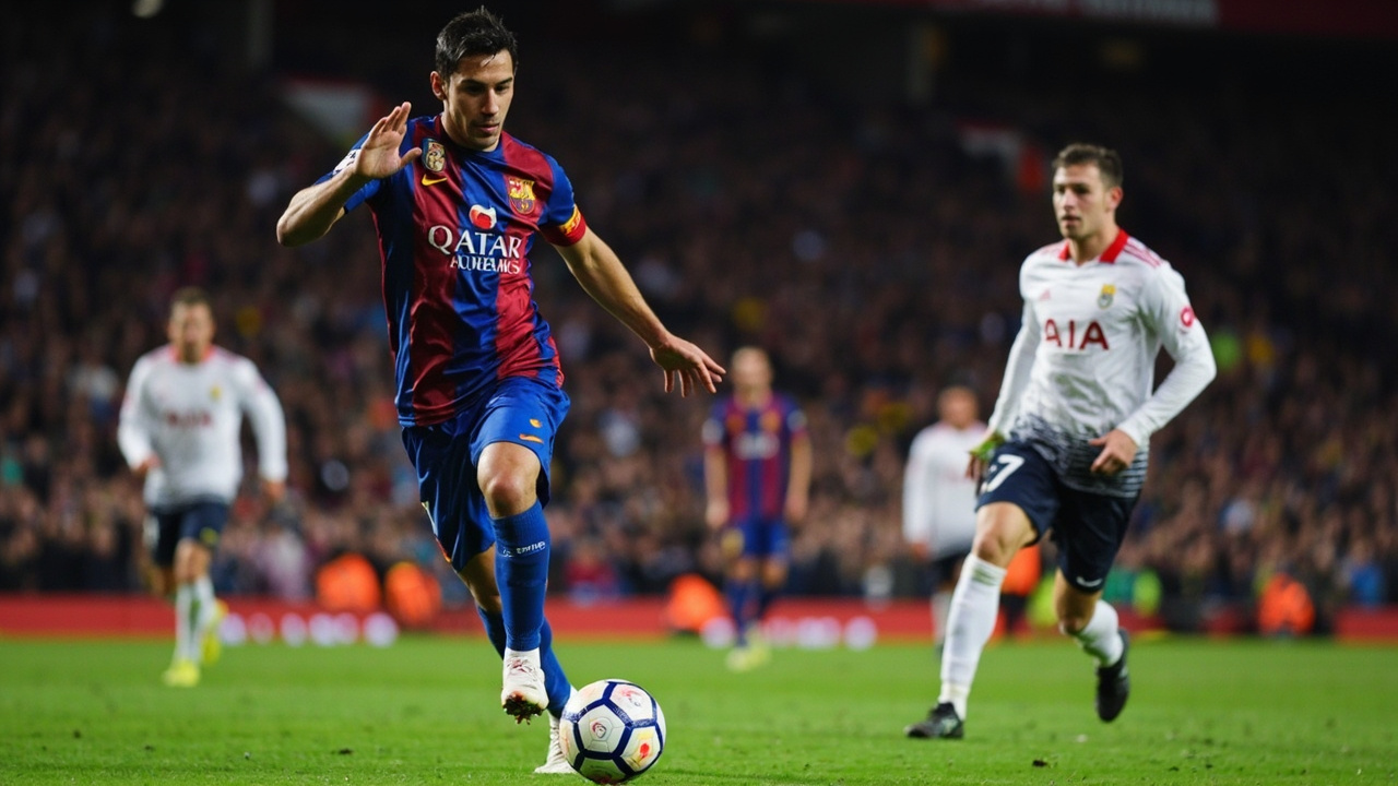 Barcelona awasi laga