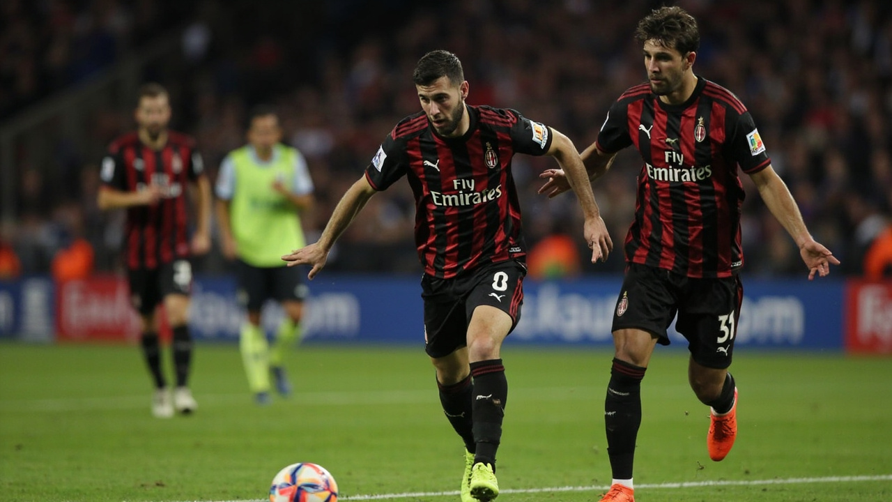AC Milan rescue late draw with Pisa without injured Christian