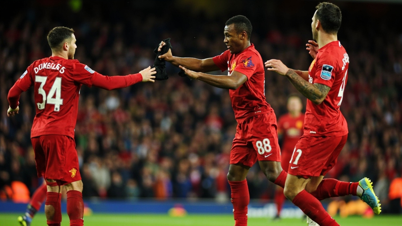 United hold off Liverpool fightback to qualify for Champions League