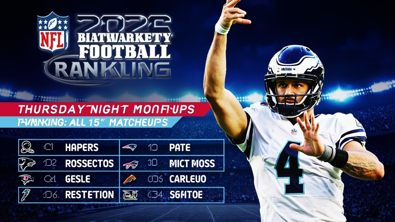 2026 Thursday Night Football: Ranking All 15 TNF Matchups