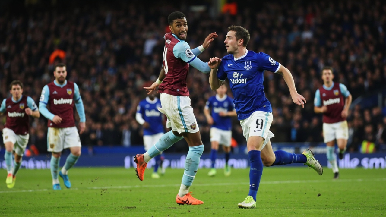 Wilson scores stoppage-time winner to lift West Ham past Everton, keeping survival hopes alive