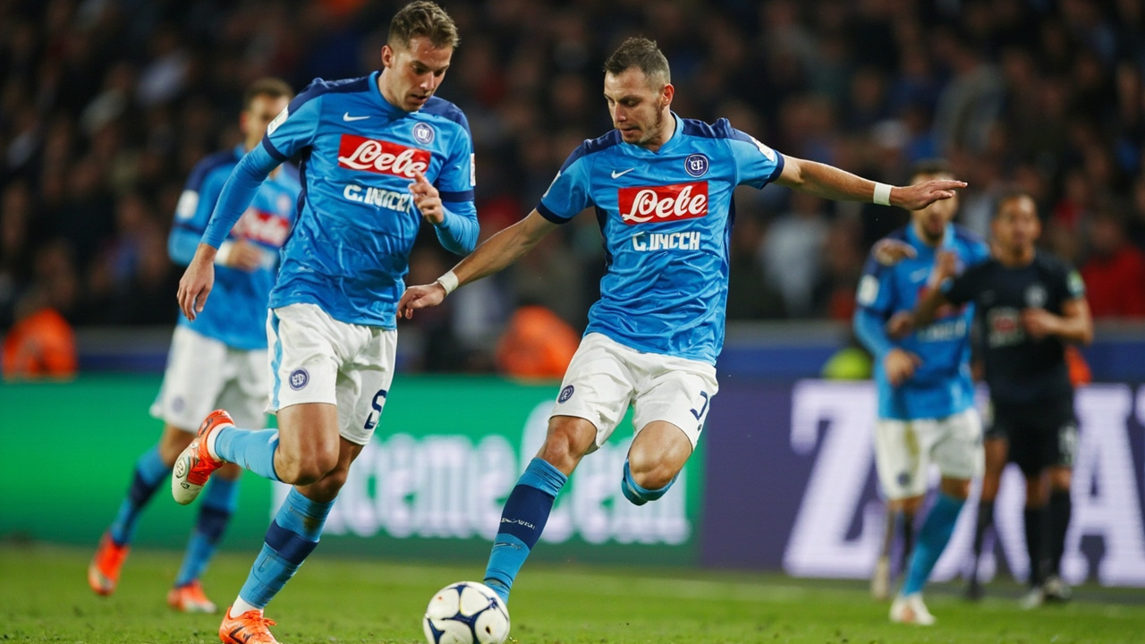 Napoli triumphs over Lazio with win, but match ends in chaos with three red