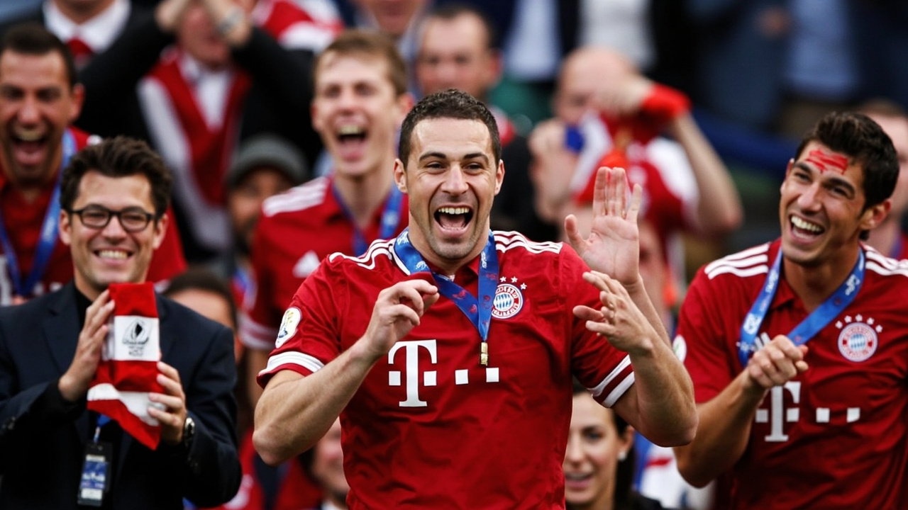 Bayern Munich finally receives Bundesliga trophy and celebrates record-breaking season