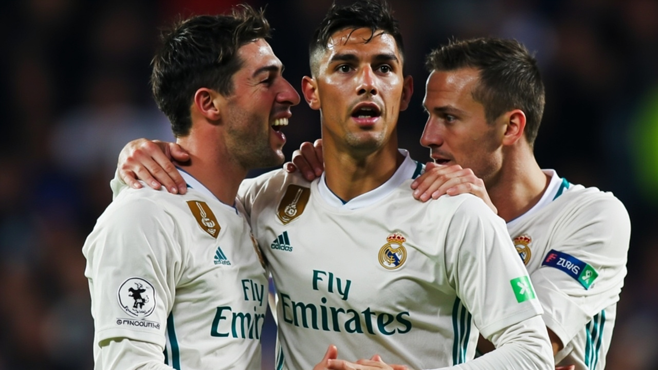 Real Madrid beats Espanyol 2-0, denies Barcelona immediate title celebration