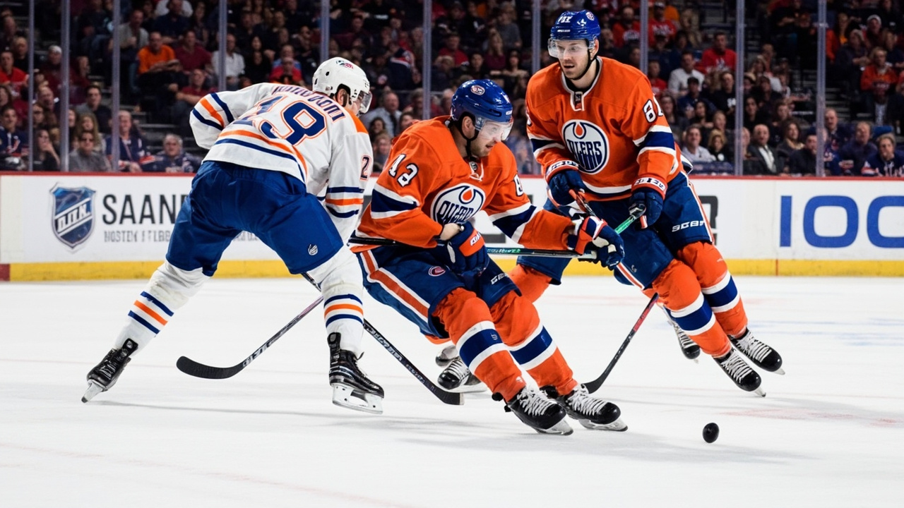 How the Oilers' top line is struggling as they face early elimination