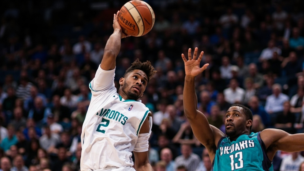 McNeeley Scores 2 Points in Hornets' 121-90 Play-In Loss to Magic