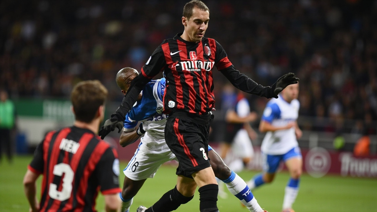 Milan edges Torino 3-2, trims Inter's Serie A lead to six points