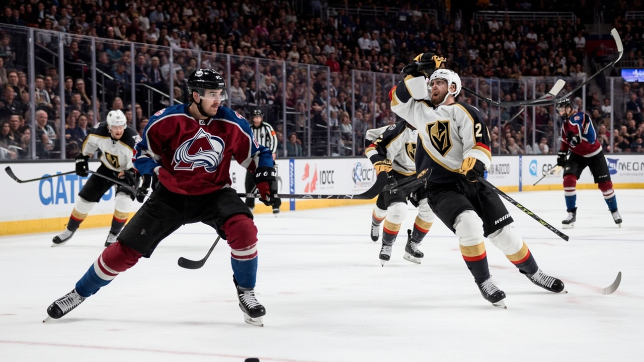 Avalanche Golden Knights Face Off in 2026 Western Conference Final