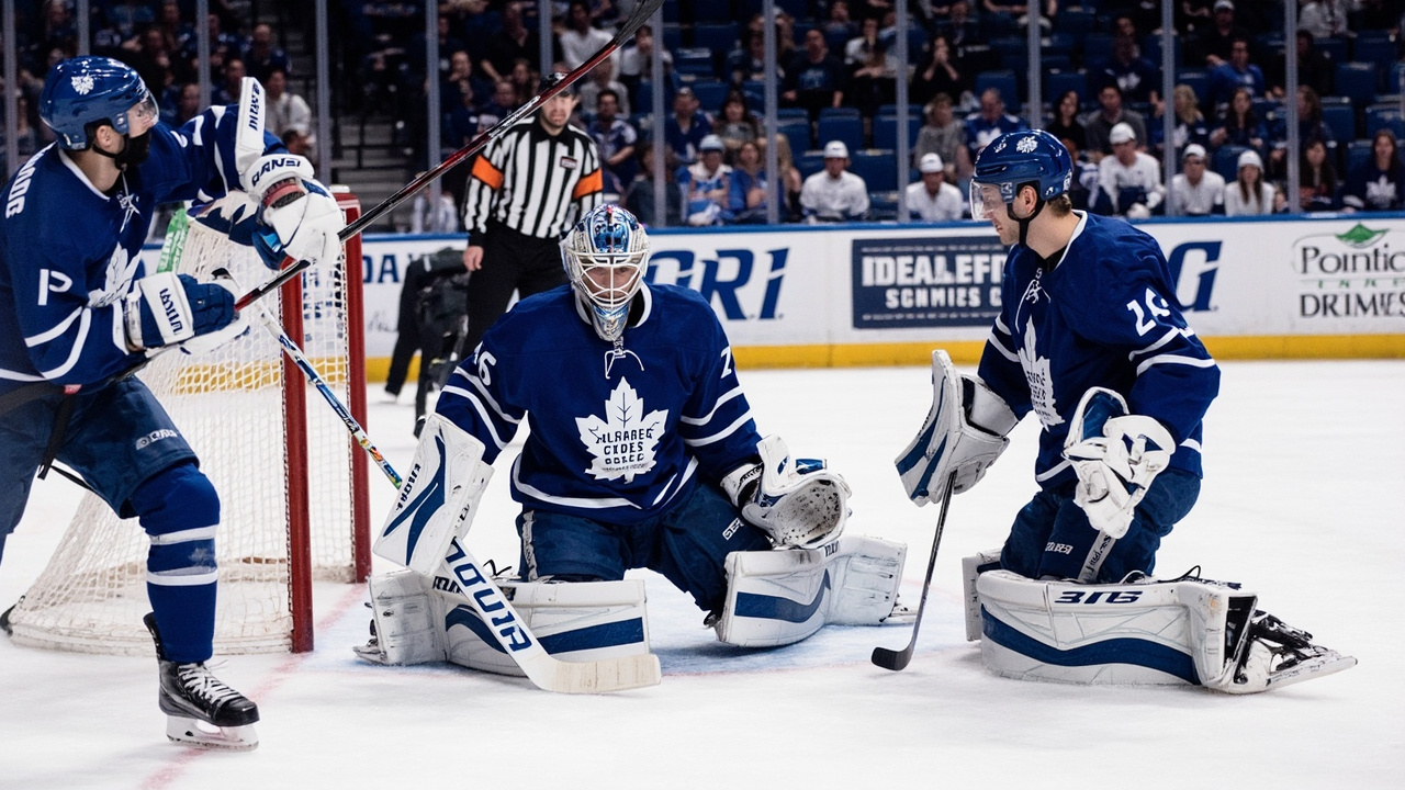 Leafs Goalies Inspired By Dobes As They Compete For Crease