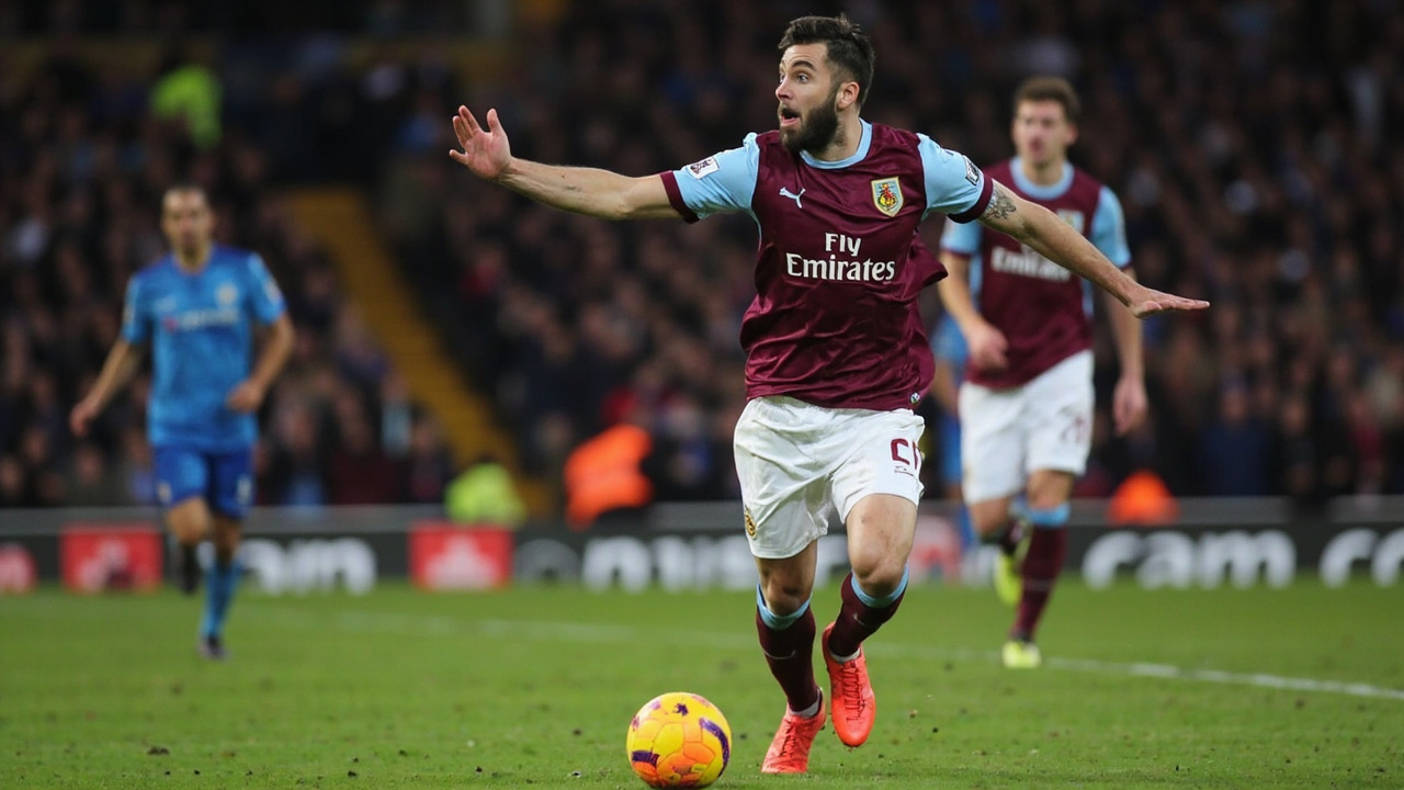 Flemming goal earns relegated Burnley 2-2 draw with weary Aston Villa
