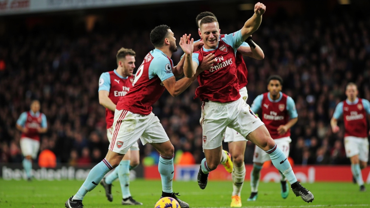 Arsenal Beat Burnley 1-0, Move One Win Away From First Title in 22 Years