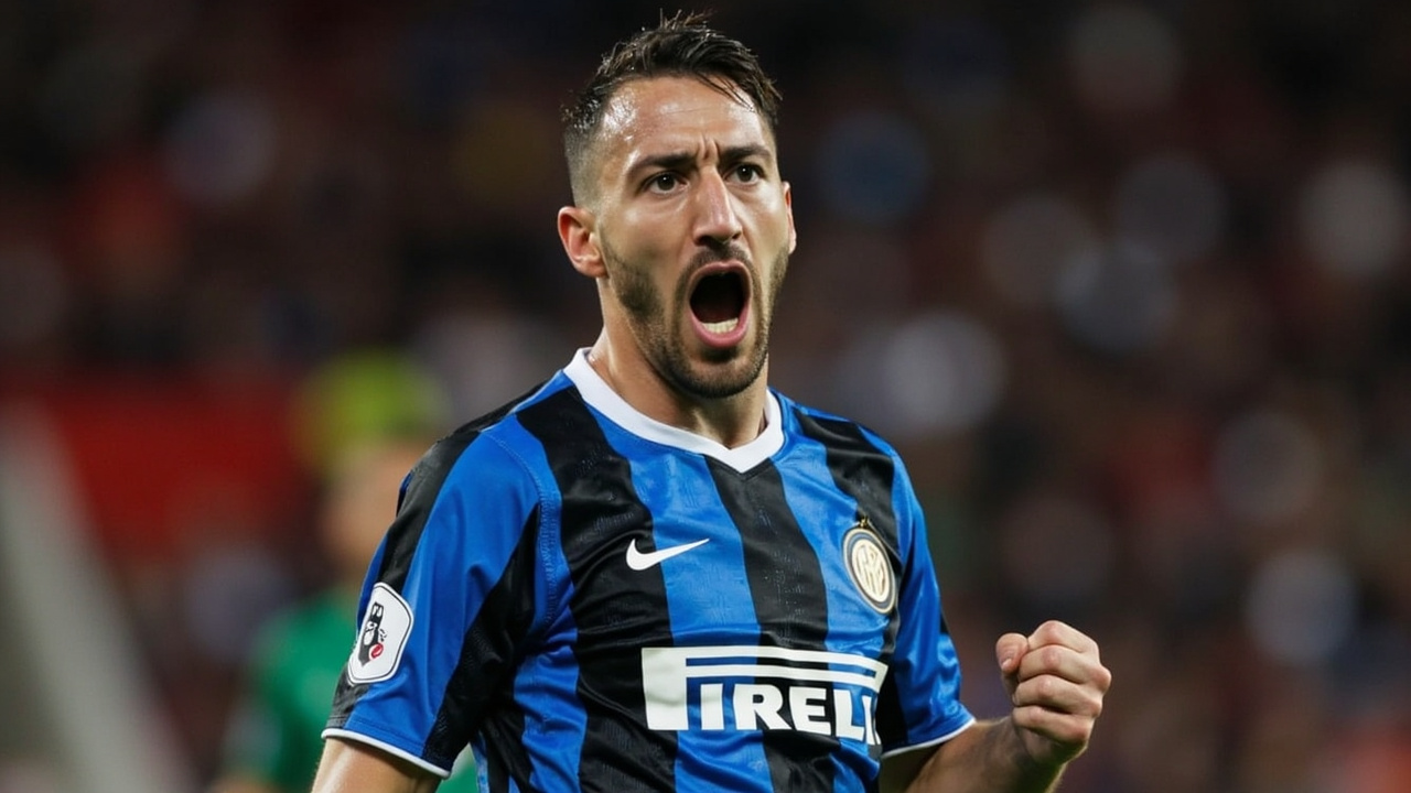 Martinez returns with brace, Inter routs Roma 5-2 to end winless streak