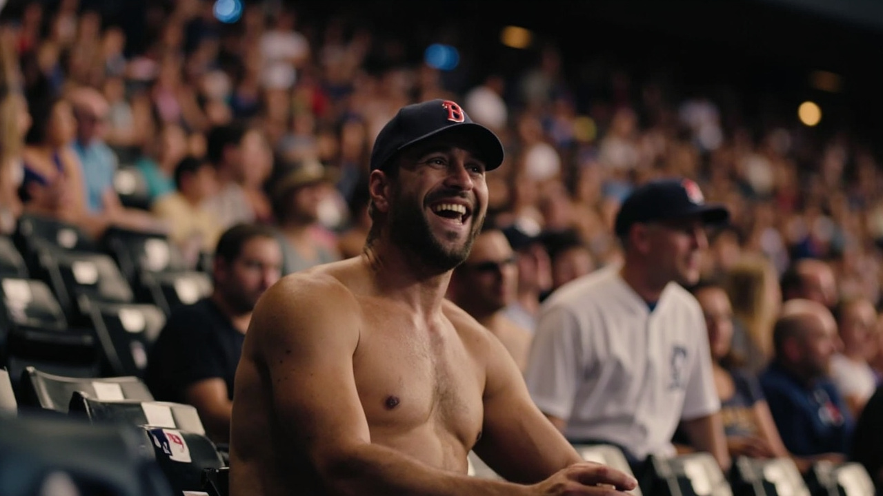 What's with all the shirtless fans in MLB stands? Inside the 'Tarps Off' trend sweepi