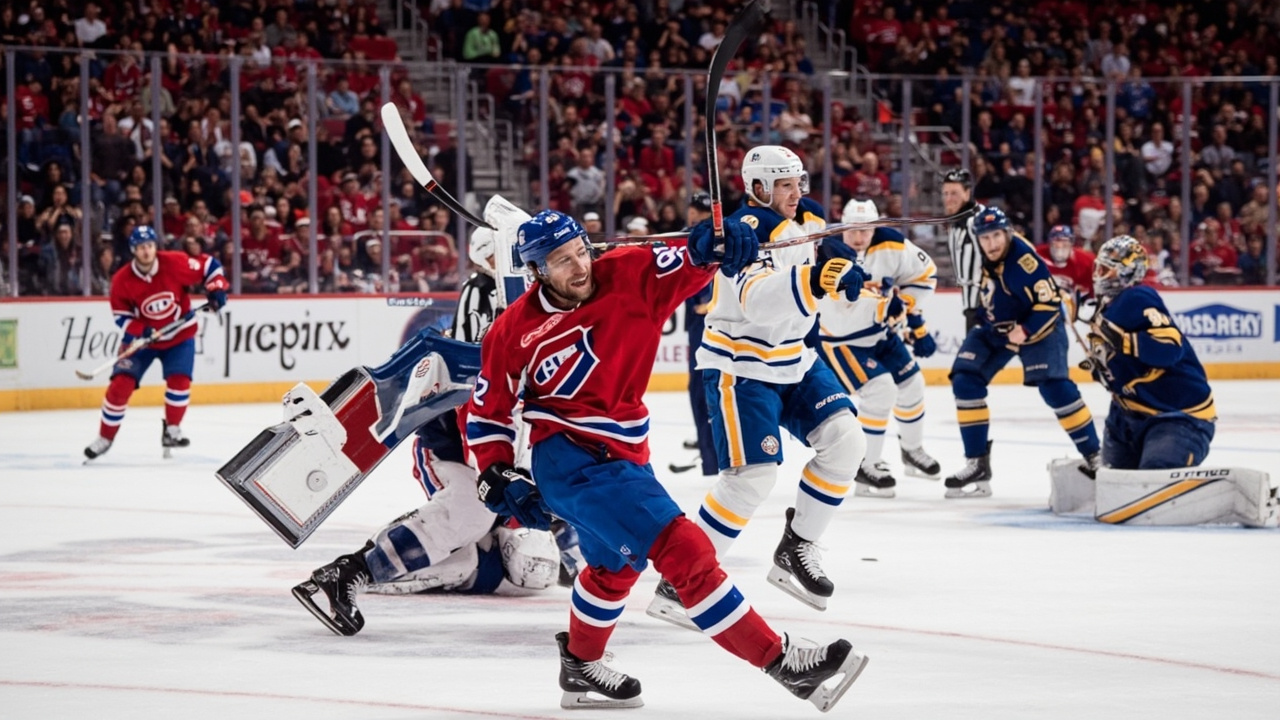 Alex Newhook's OT Winner Lifts Canadiens Past Sabres, Into East Final vs Undefeated Hurricanes