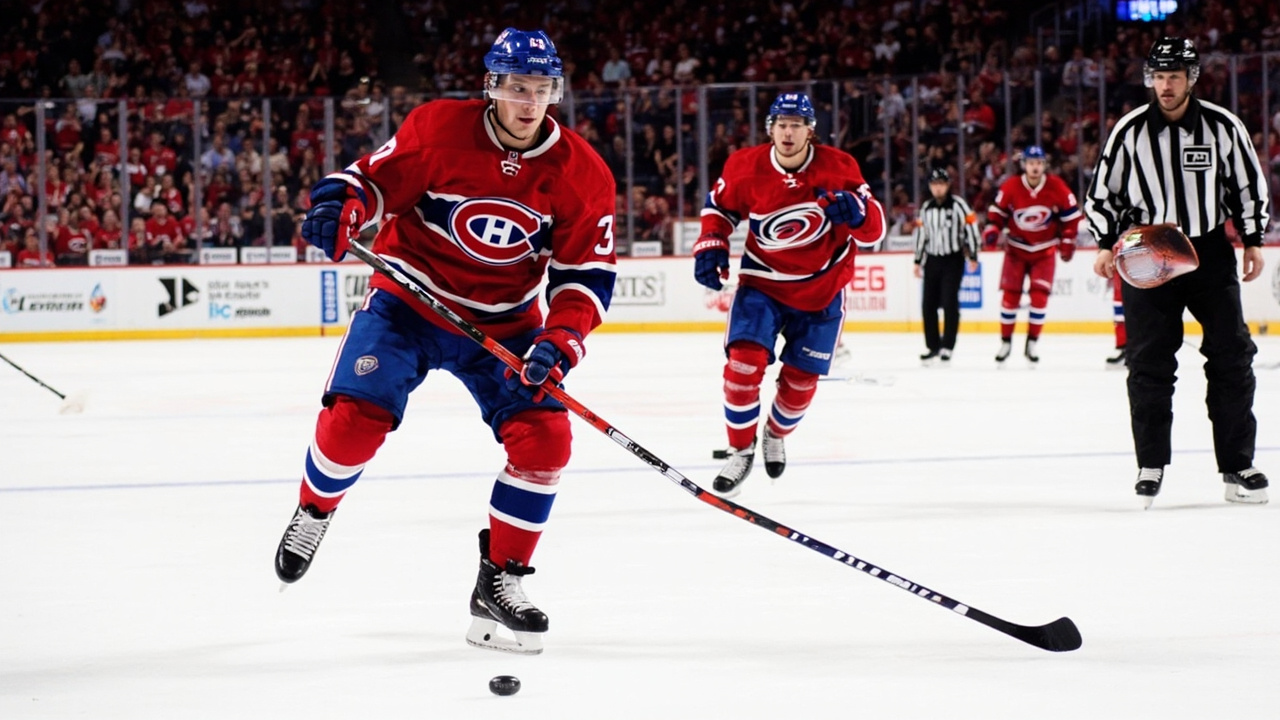 Montreal Canadiens stun Carolina Hurricanes in Game 1, end perfect postseason bid