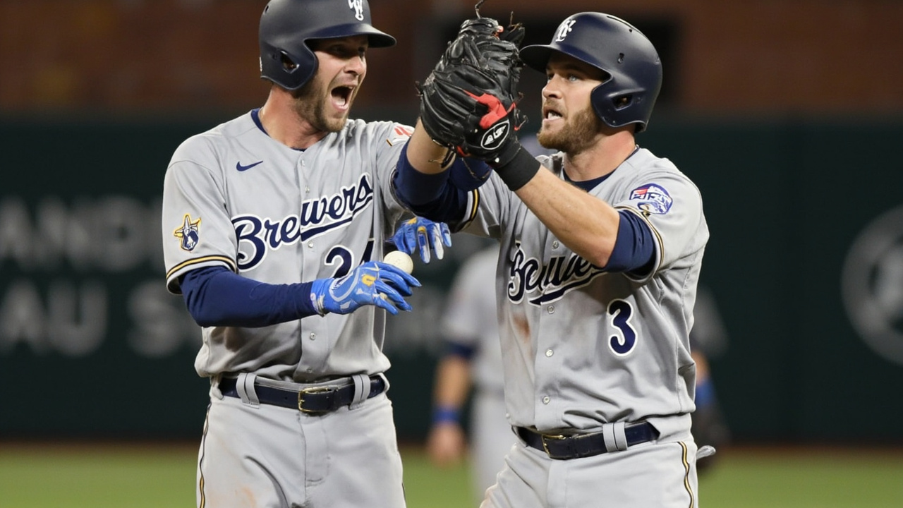 Brewers erase 5.5-game deficit, take NL Central lead ahead of Dodgers showdown