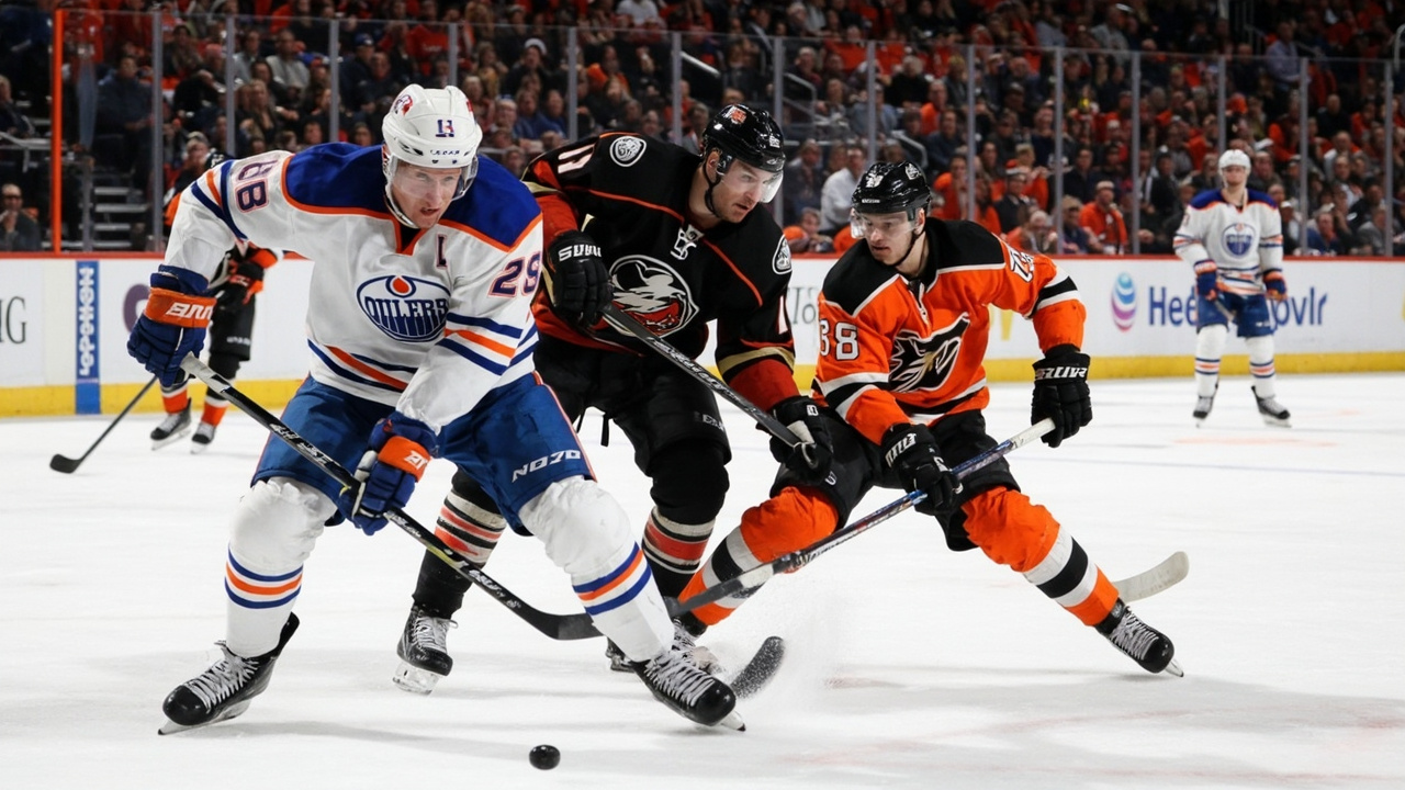 Oilers on brink of early elimination as plucky Ducks close to upset