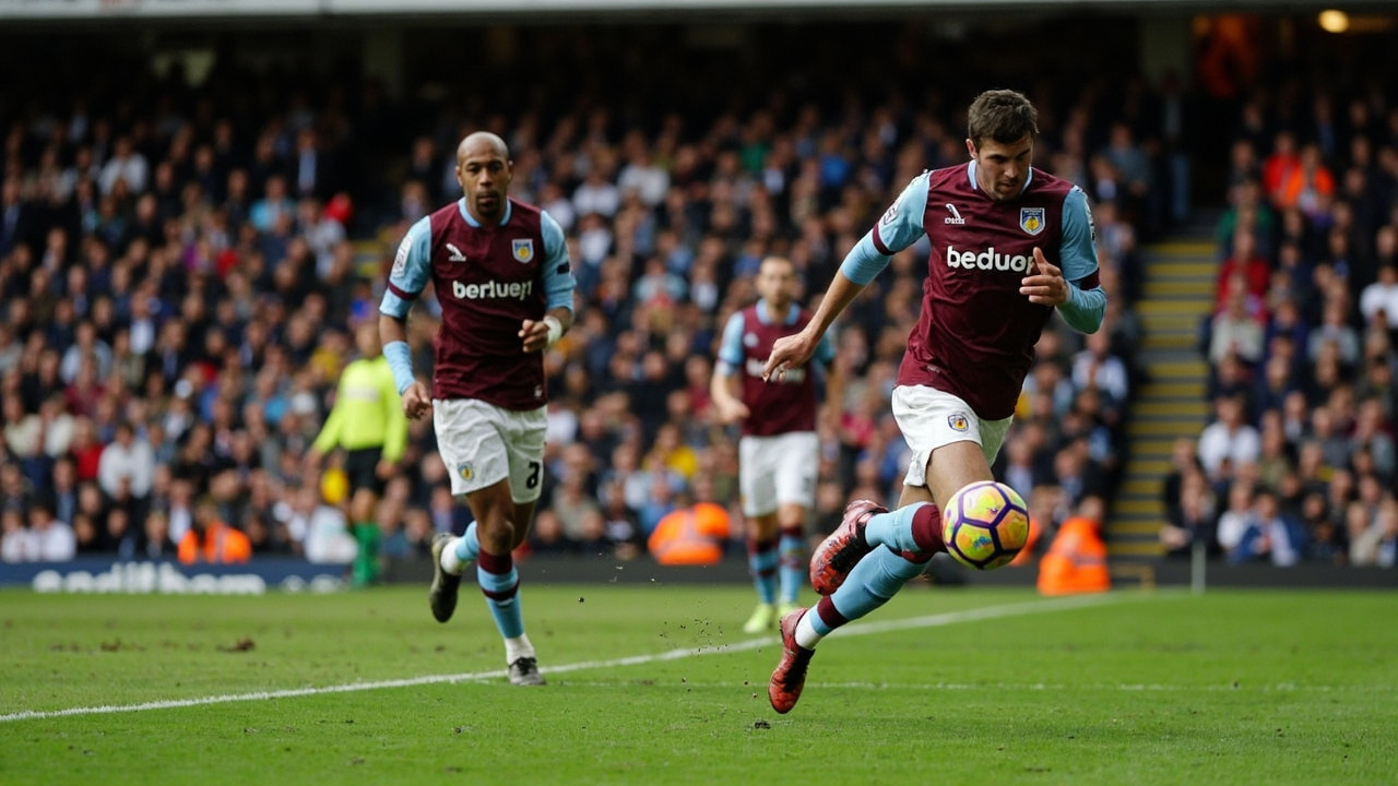 Flemming goal rescues point for relegated Burnley in 2-2 draw with Villa