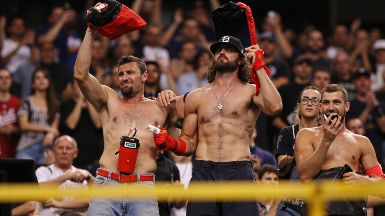 MLB's 'Tarps Off' Trend: Shirtless Fans Gathering Across Ballparks