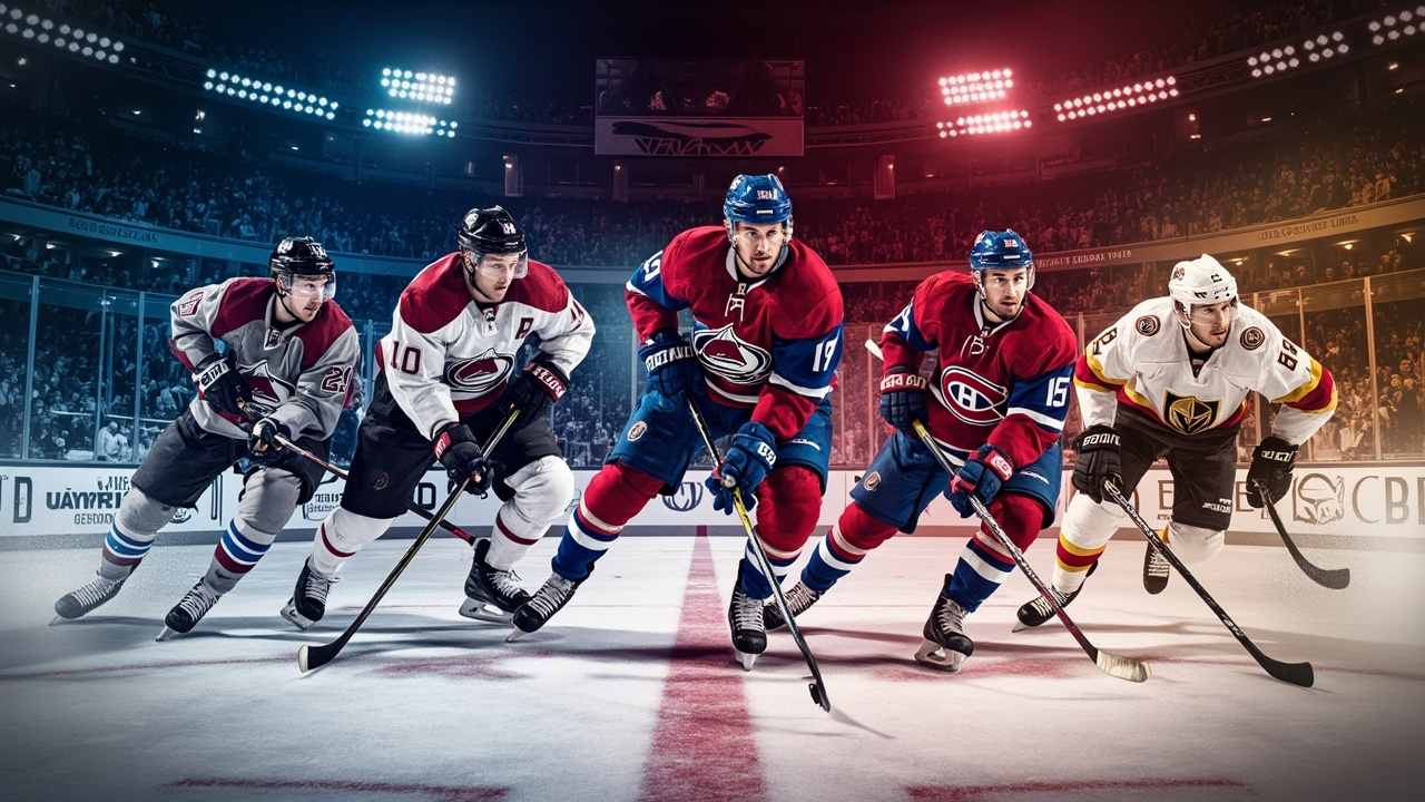 Hurricanes, Avalanche, Canadiens, Golden Knights Set for Conference Finals Showdowns