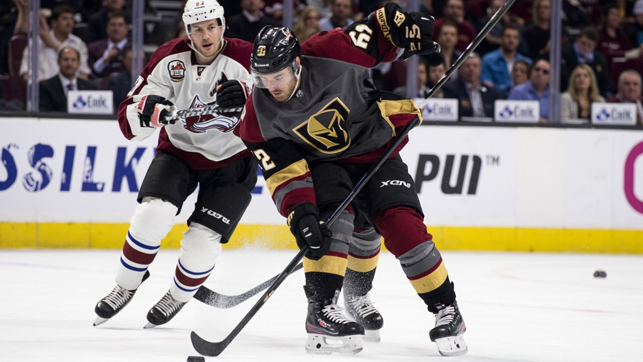 Avalanche Blow Late Lead in Stunning Game 2 Loss to Golden Knights
