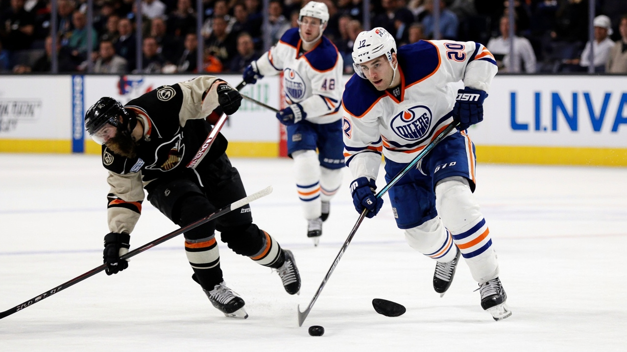 Oilers Stumble Against Underdog Ducks Near Early Playoff Exit