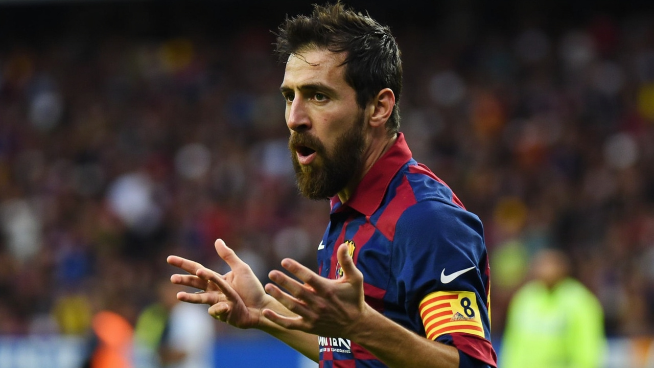 Barcelona beats Osasuna 2-1, poised to climd La Liga title this weekend