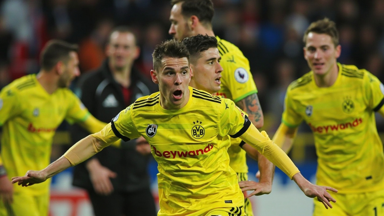 Borussia Dortmund Beats Freiburg 4-0 to Clinch Champions League Qualification