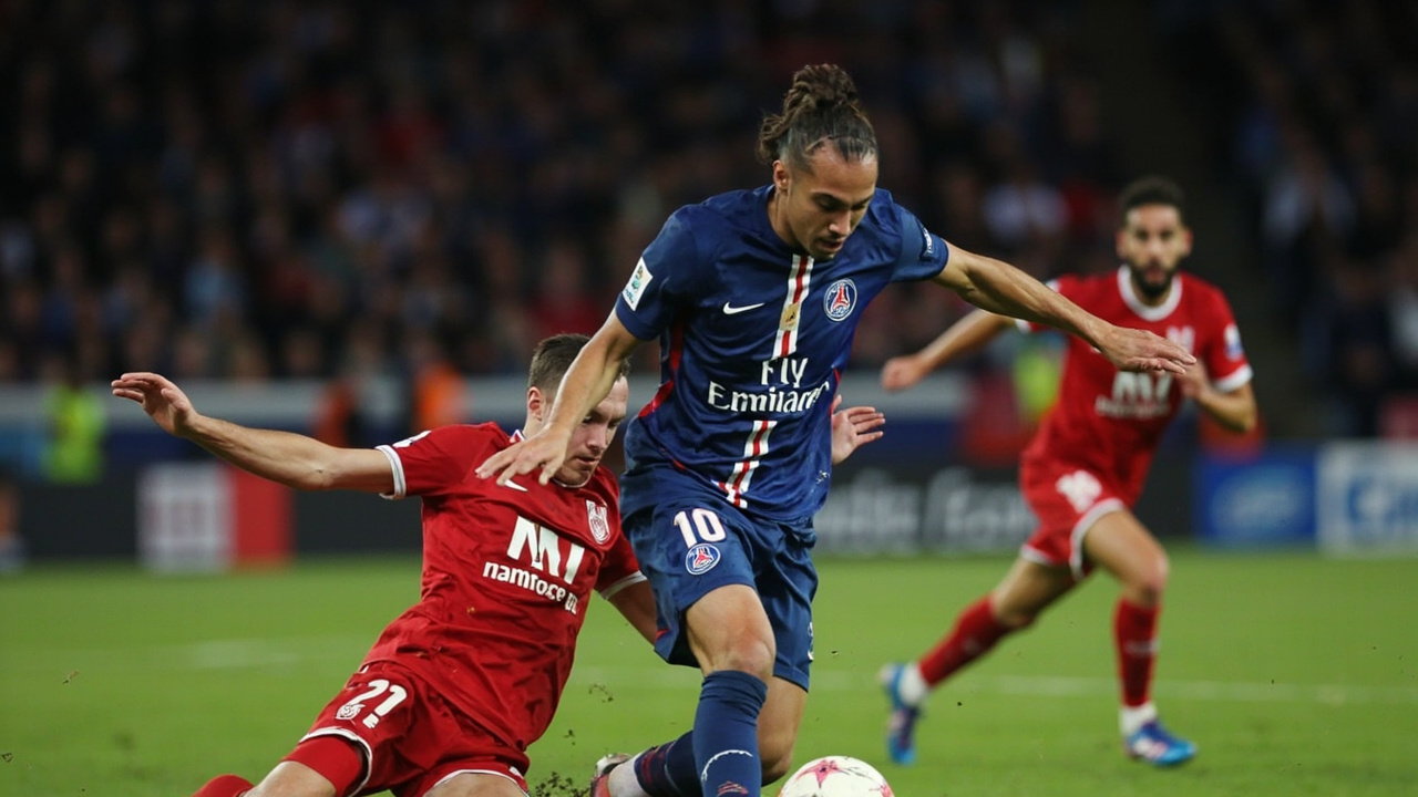 PSG extends Ligue 1 lead to 4 points after Lens falls to Lille