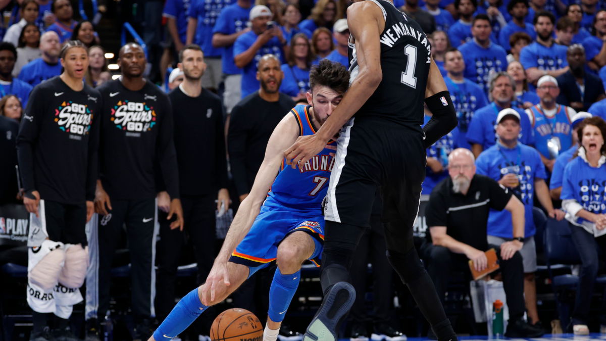 Chet Holmgren scores 4 points in Game 7 as Thunder's repeat bid ends vs Spurs