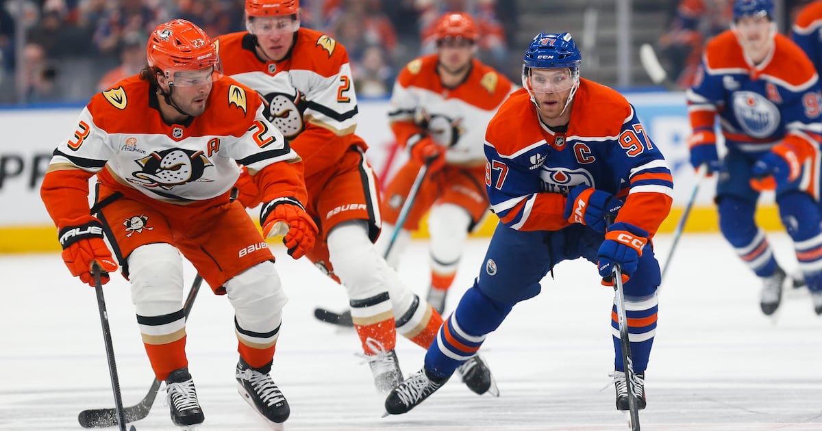 Oilers One Win From Early Elimination Against Underdog Ducks