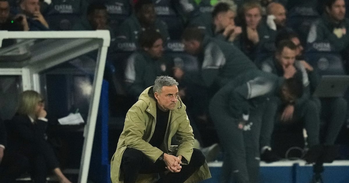 Luis Enrique finally admits PSG is out of form after weeks of denial