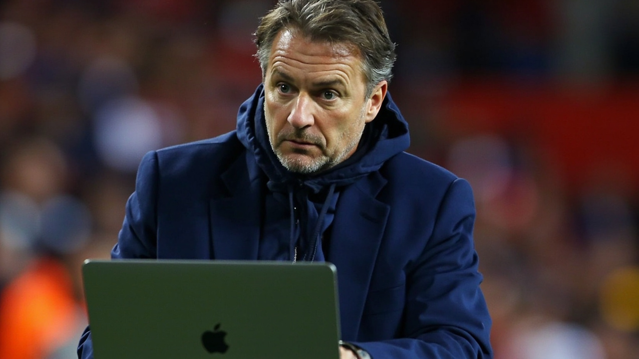 Pochettino uses laptop during USMNT friendly to show tactical moves