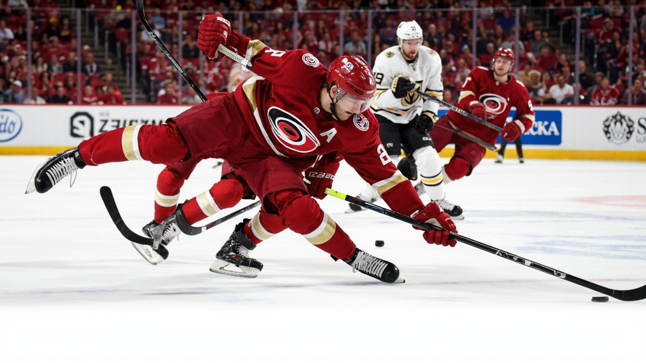 Golden Knights edge Hurricanes 5-4 in Game 1 of Stanley Cup Finals