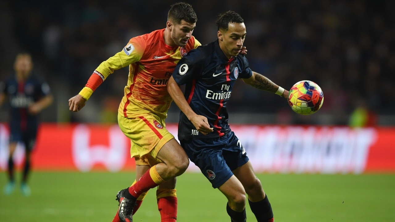 PSG draws with Lorient 2-2; title rival Lens ties Nice, keeps six-point gap