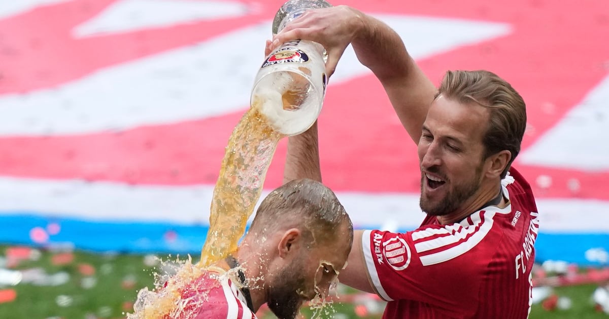 Bayern Munich clinches Bundesliga title as Harry Kane nets fourth hat trick in 5-1 victory