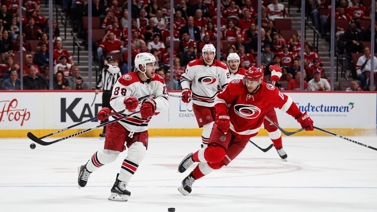 Carolina Hurricanes Rally From 2-0 Deficit to Beat Vegas Golden Knights in OT, Square Stanley Cup Final