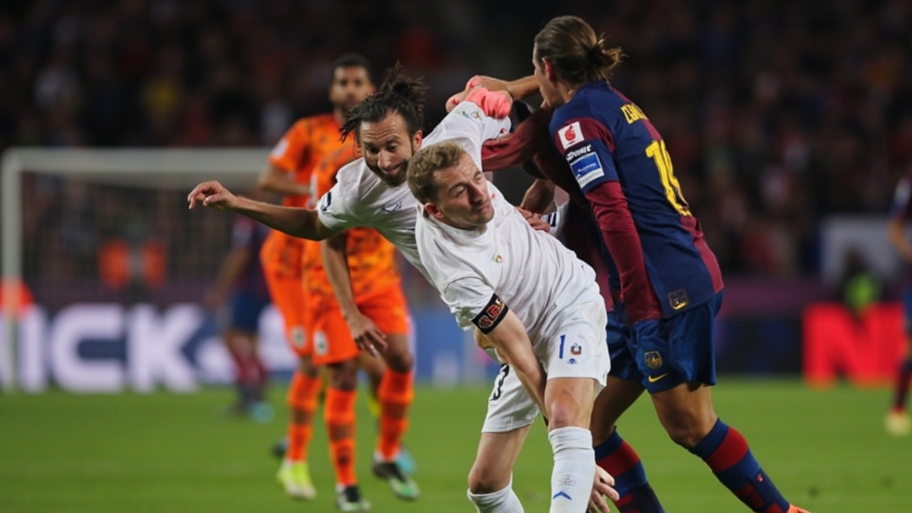 Barcelona Lose to Valencia Despite Lewandowski's Goal as European Spots Escape
