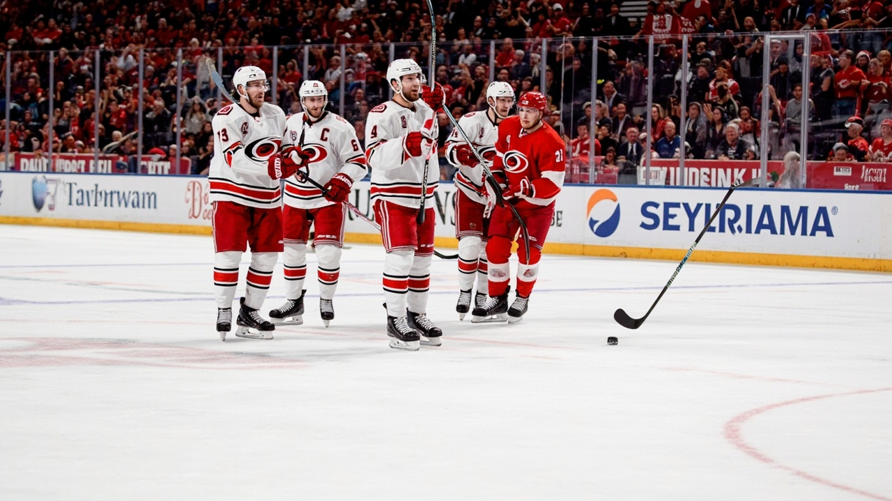 Hurricanes complete first double sweep in NHL playoffs in over 40 years