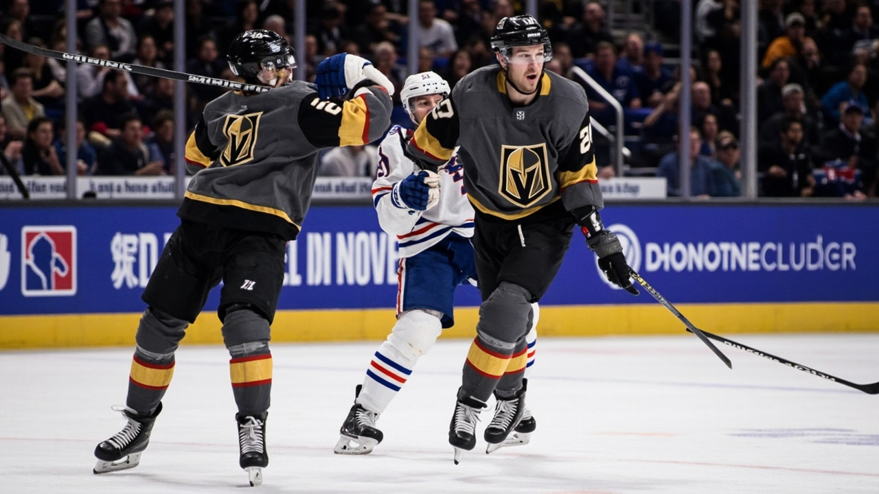 Mitch Marner hat trick powers Golden Knights to double-OT win, 2-1 series lead vs Hurricanes