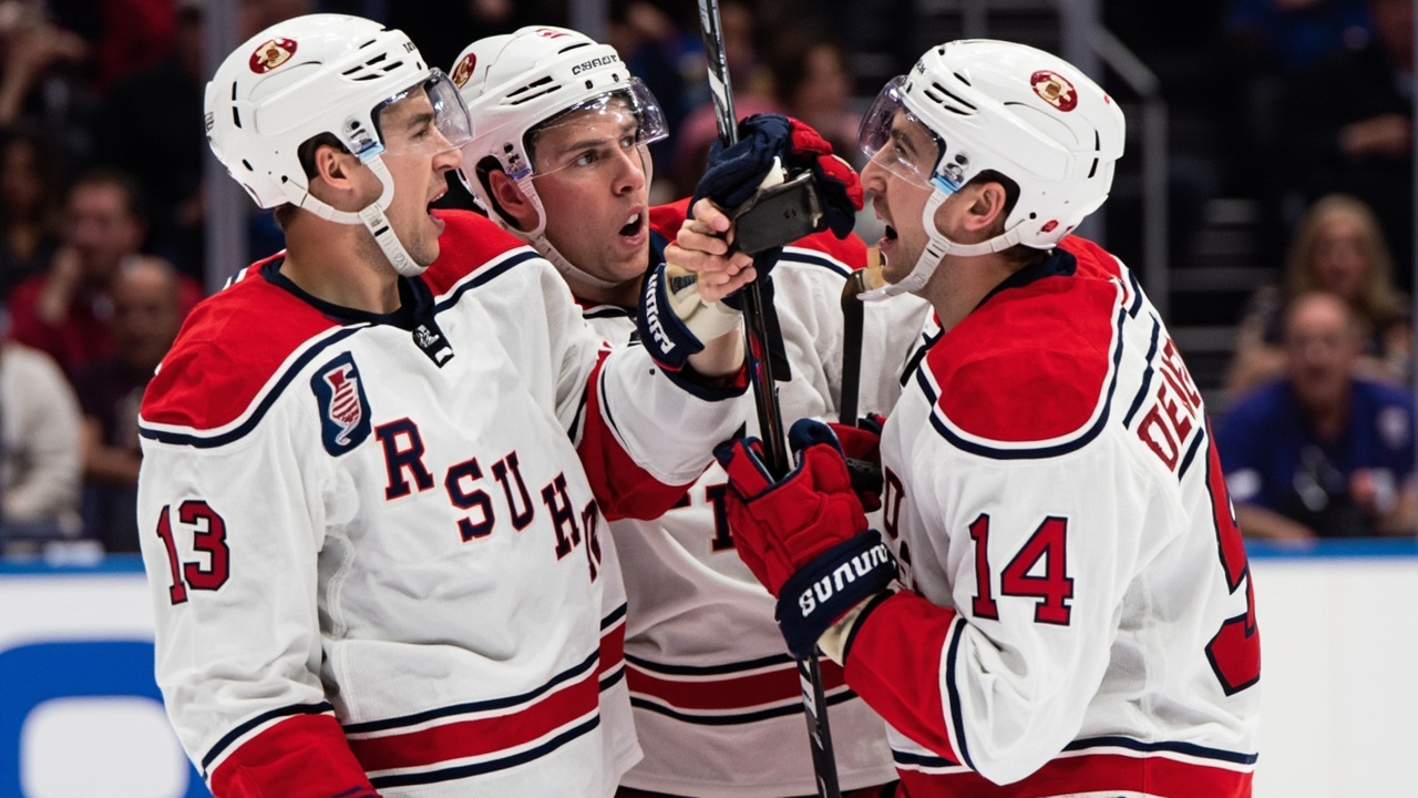 Americans Eichel, Hanifin, Slavin chase historic Cup-Olympic gold double