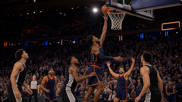 OG Anunoby Tip-In Pushes Knicks Past Spurs After 29-Point NBA Finals Comeback
