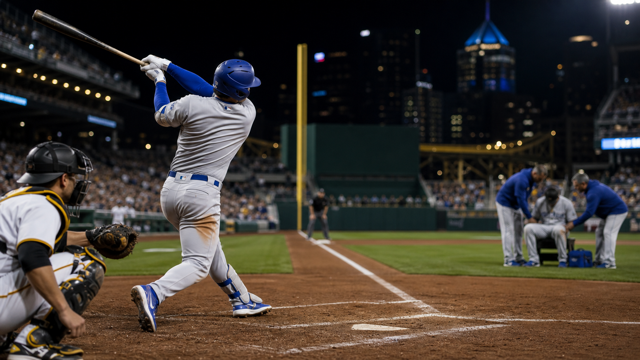 Shohei Ohtani Homers Then Leaves With Knee Inflammation As Dodgers Beat Pirates 8-6