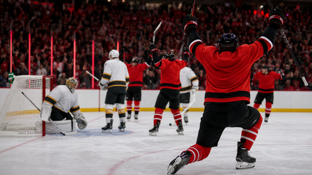 Hurricanes Beat Golden Knights 4-2 In Game 5 To Move One Win From Stanley Cup