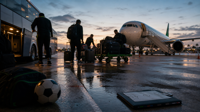 Uruguay Lands In Miami After World Cup Flight Delay