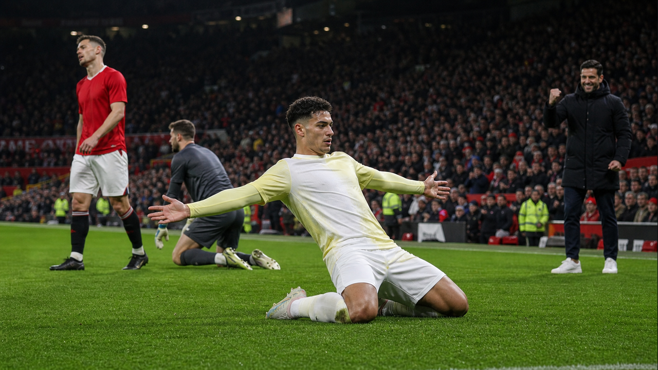 Okafor Decisive Double Helps Leeds Win Thrilling Encounter at Old Trafford