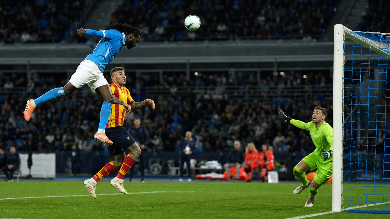 Injury Hit Napoli Edge Leece to Go Clear at Top N1 46759908