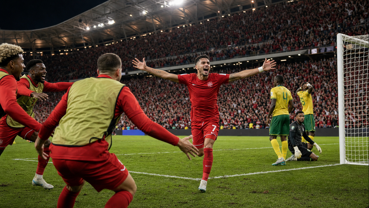 Canada Knocks Off South Africa on Stoppage Time Winner by Eustaquio to Advance to Round of 16