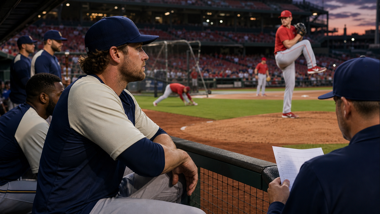 Jake Bauers Sits As Brewers Face Reds Lefty Nick Lodolo